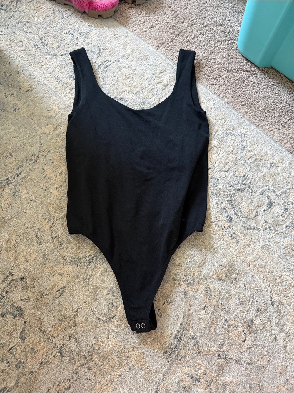 Black One-Piece Bodysuit